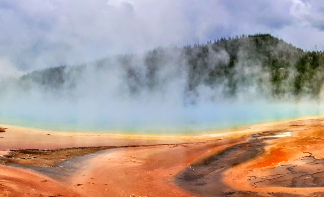 The Rainbow Waters of the Grand Prismatic Spring