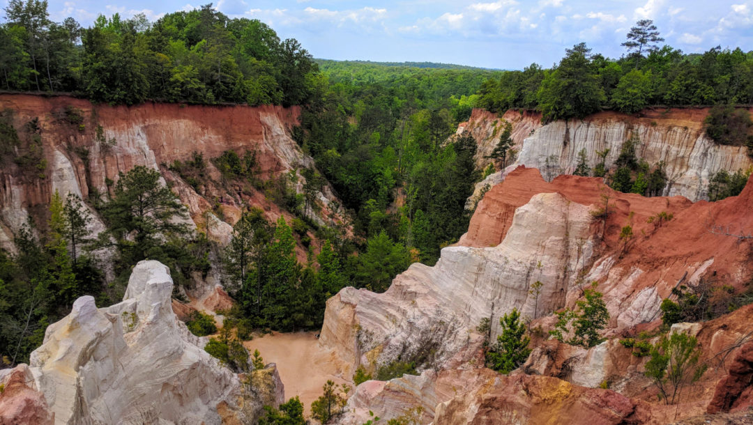 Providence Canyon Overlook | Spark Explore