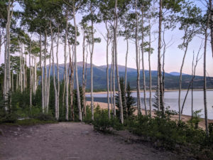 Twin Lakes, Aspen trees, trail | Colorado Trail Day 12